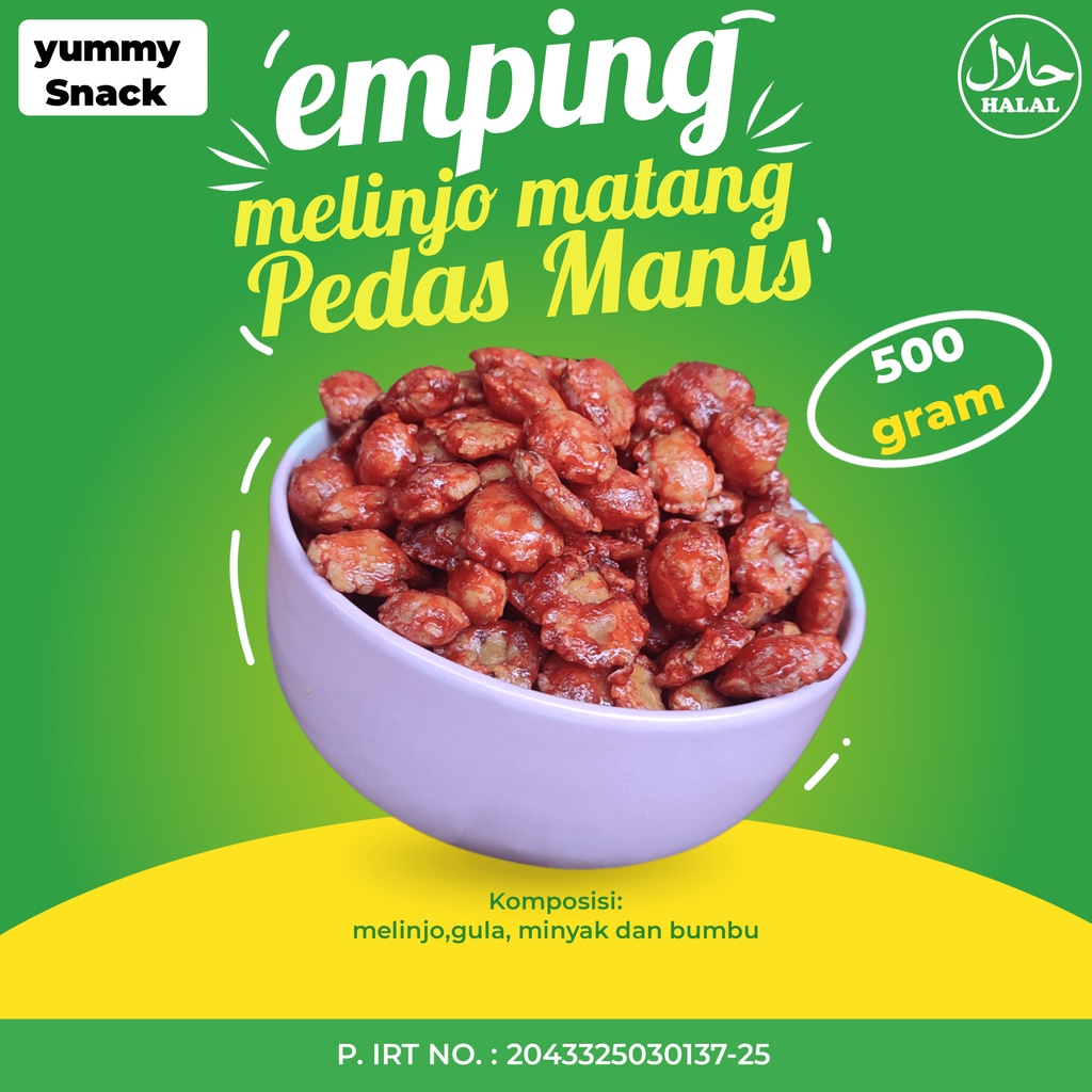 

EMPING PEDAS MATANG 500GRAM