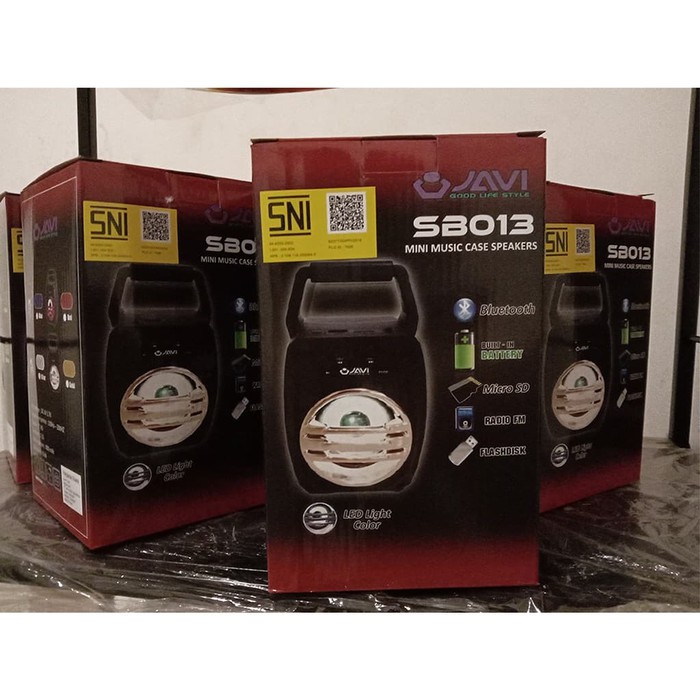 Speaker Portable Bluetooth Javi SB-013