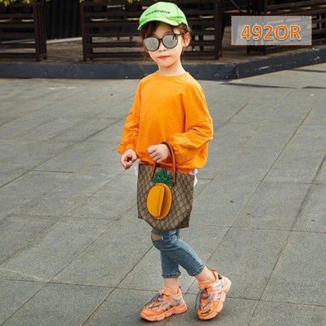 Sepatu Anak Sneakers Crosby Walker Fashion Korea Cewek Cowok (492)