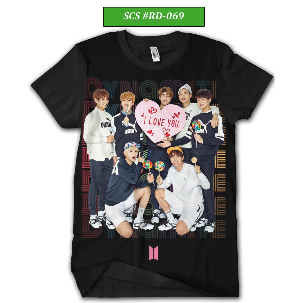 Kaos BTS Army Series Baju Atasan Wanita Keren dan Trendy #RD-069