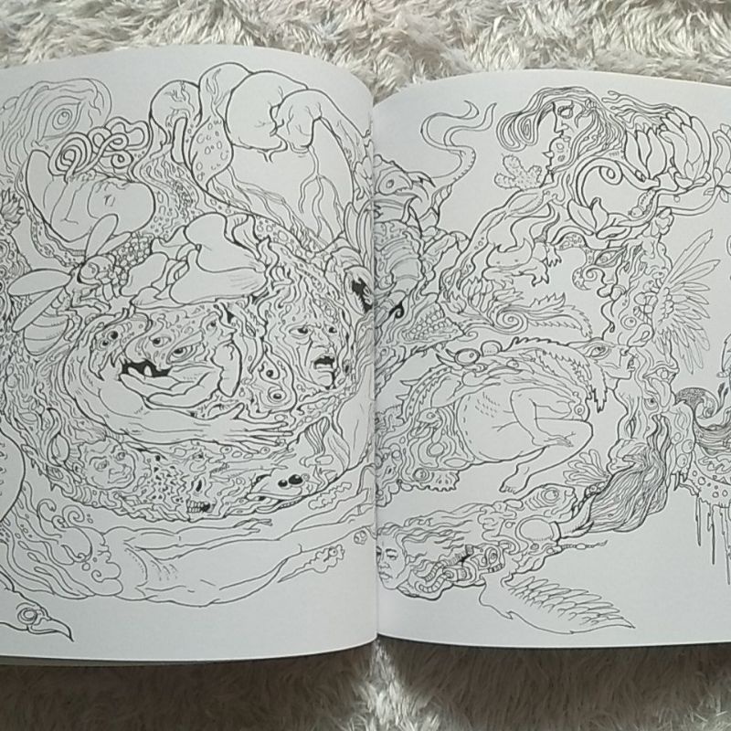 Coloring Book for Adults Imaginarium - Iwan Mangopang