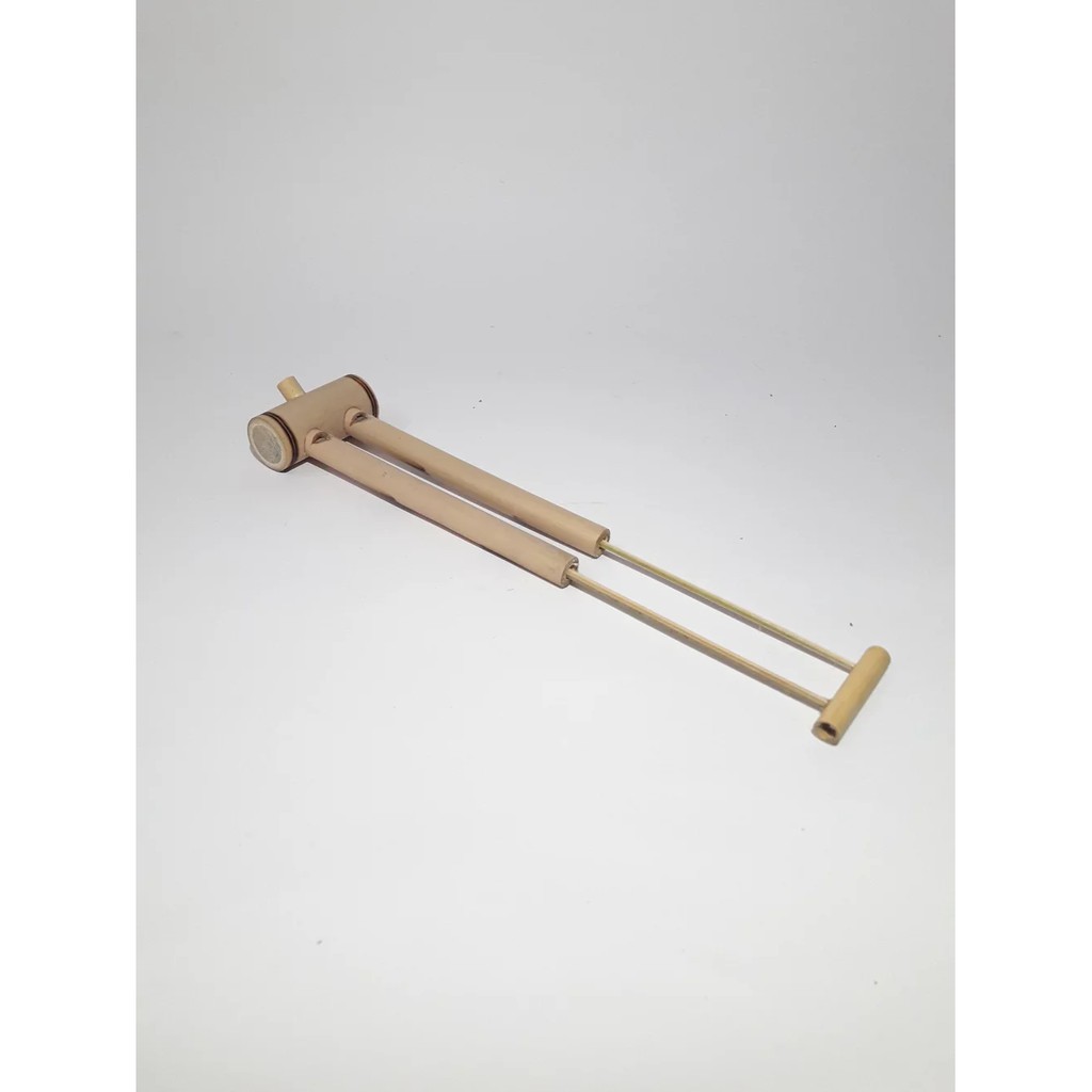 Mainan Peluit Bambu Double Tradisional