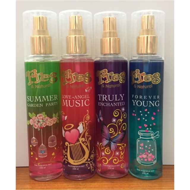 Fres Natural Fragarance Mist Parfum Fresh Shopee Indonesia