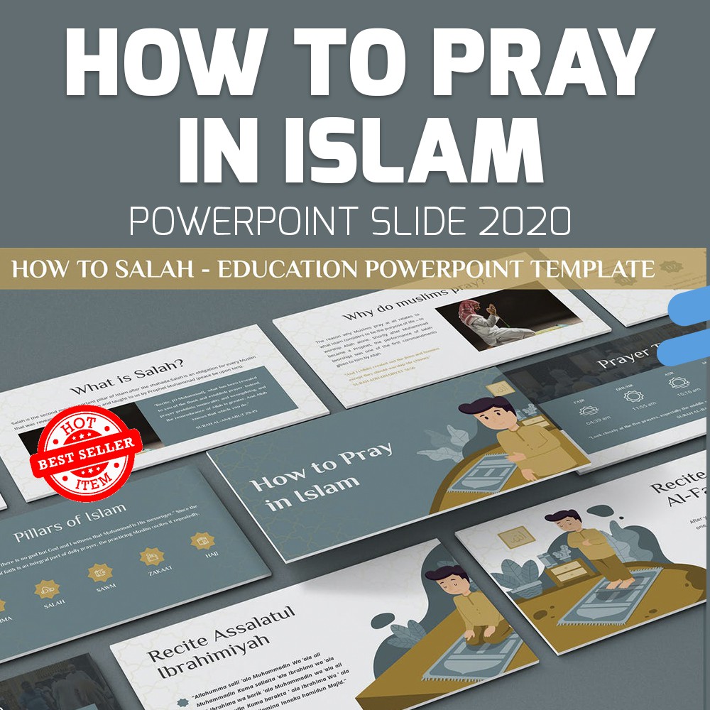 

NS How to Pray in Islam Education PowerPoint Slide