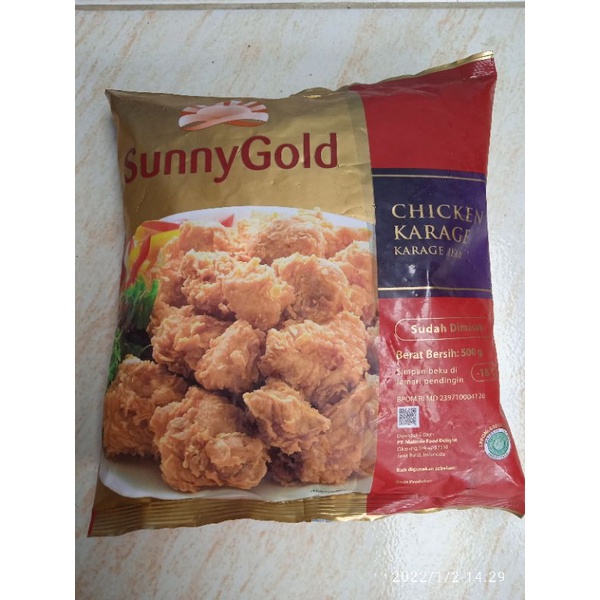 

Sunny Gold Karage Ayam 500 gr