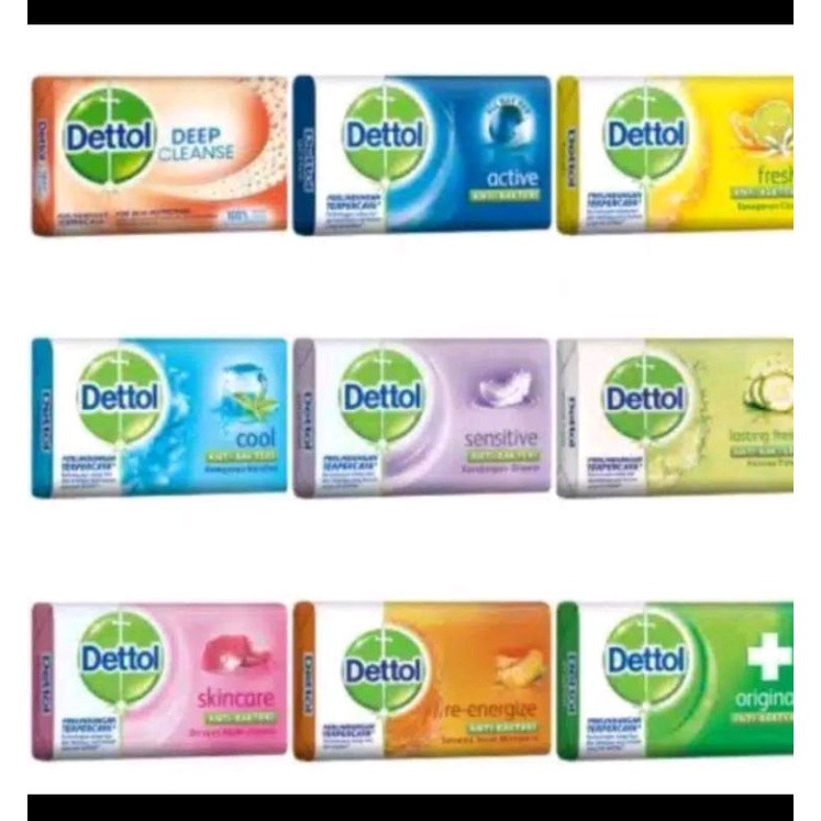 Dettol Sabun 2 Pcs x 100gr