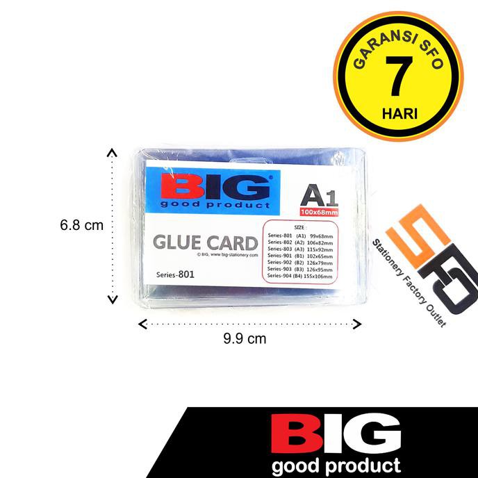 

Buruan Beli] Id Card Mika Big A1 99Mm X 68Mm (Name Tag / Glue Card / Card Holder)