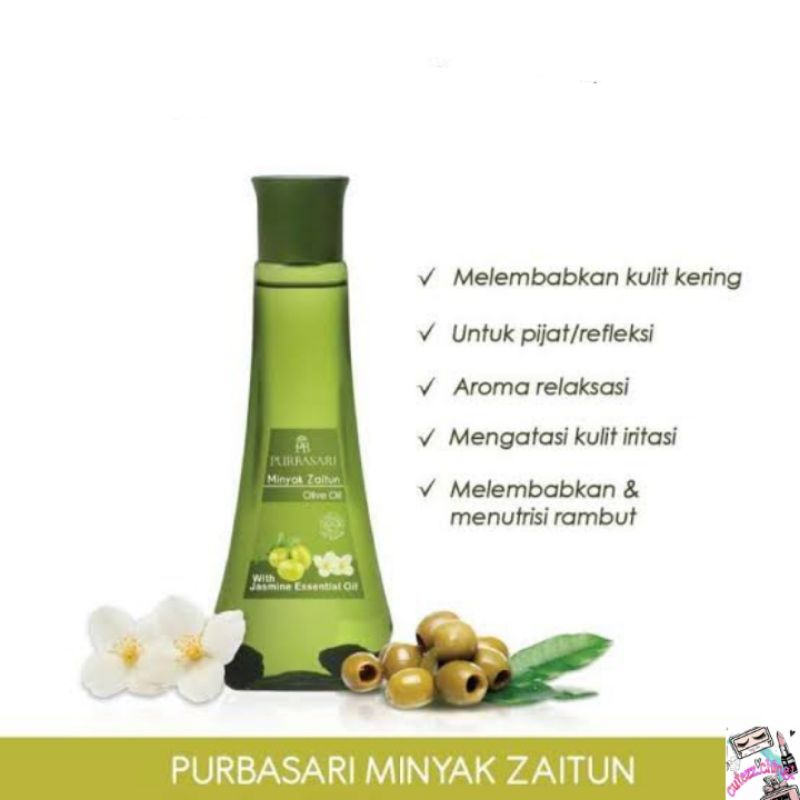 ☃Cutezz_Ching1☃Purbasari Minyak Zaitun Olive Oil