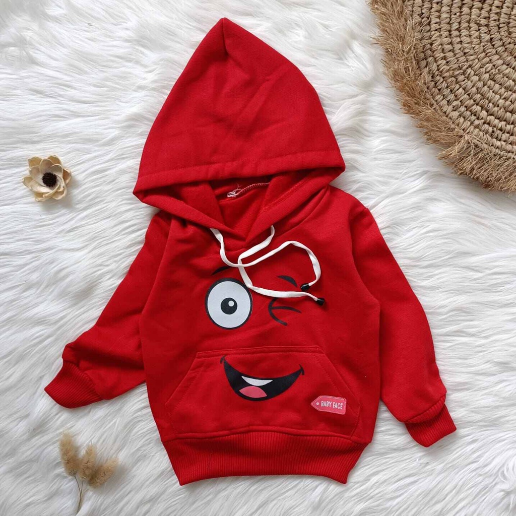 Jaket Bayi cewek cowok 3 18 Bulan Lucu Sweater Tebal