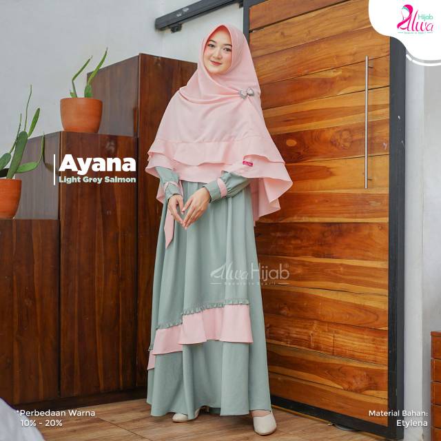 Ayana gamis set by Alwa Hijab ori