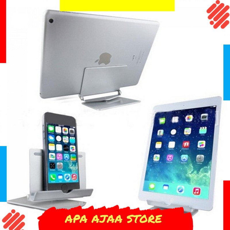 Hot Promo ! Universal Aluminium Holder for Tablet PC and Smartphone - LS15017