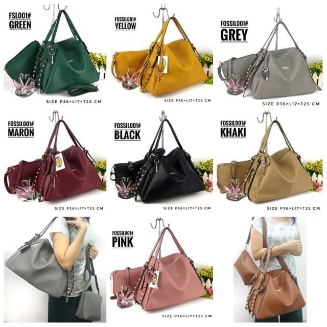 [ FREE PAPERBAG ] Tas batam handbag 001 HOBO tas tote bahu import