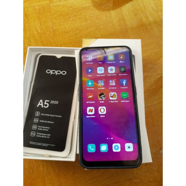 Oppo A5 ram 4 internal 128 Gb seken mulus