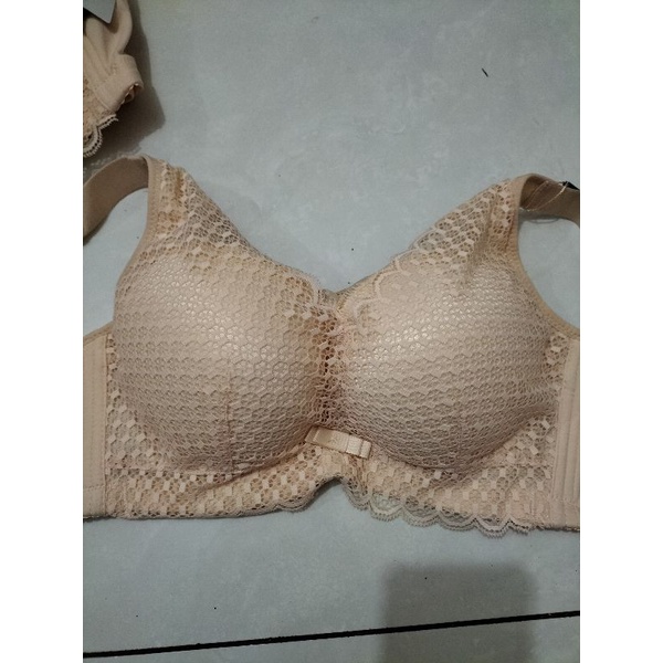 PUSH UP BRA RENDA/BRUKAT BERKAWAT, BUSA TEBAL KAIT 3 ATAU 4