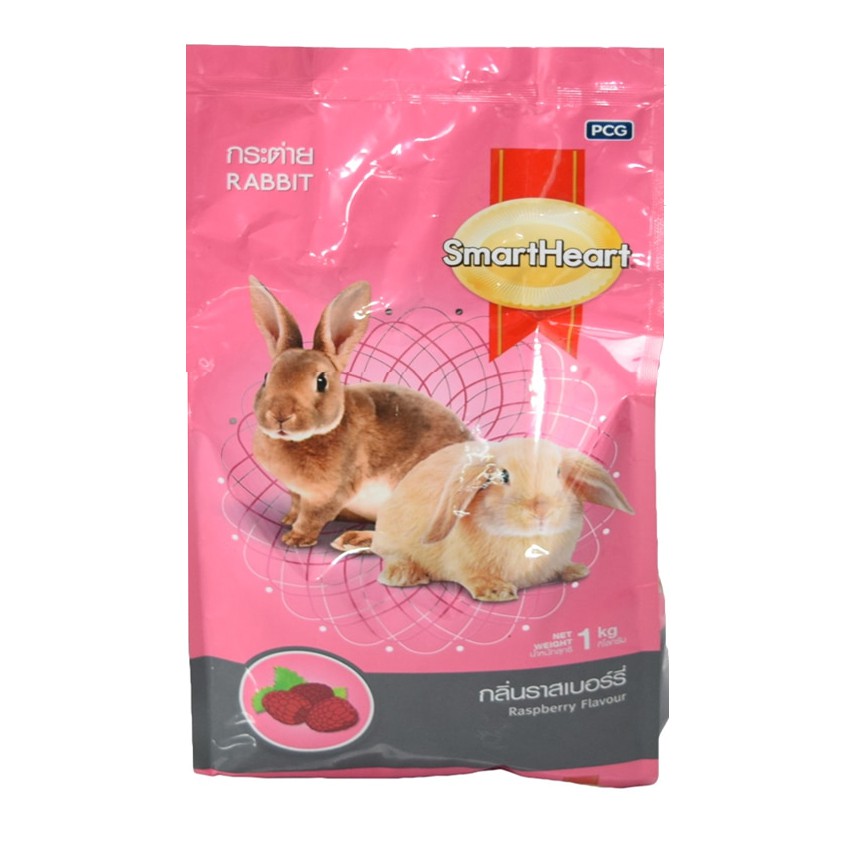 SmartHeart Rasa Raspberry Makanan Kelinci Bunny Smart Heart 1kg