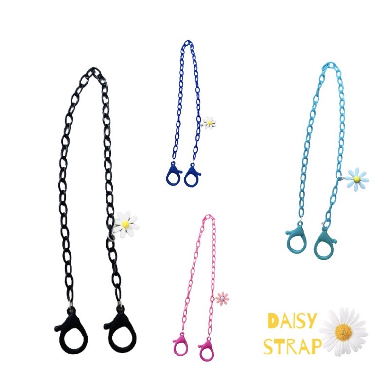 strap rantai masker / tali rantai masker akrilik / kalung masker leher