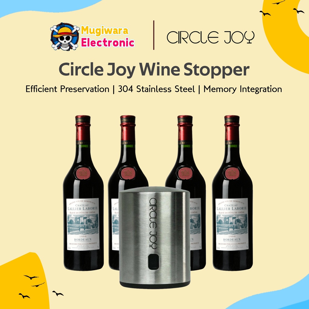 Circle Joy Wine Stopper Tutup Botol