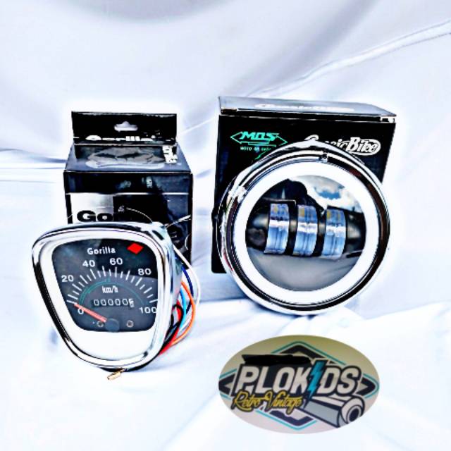 Spedometer C70  Lampu C70  LED  Headlamp C70 Daymaker