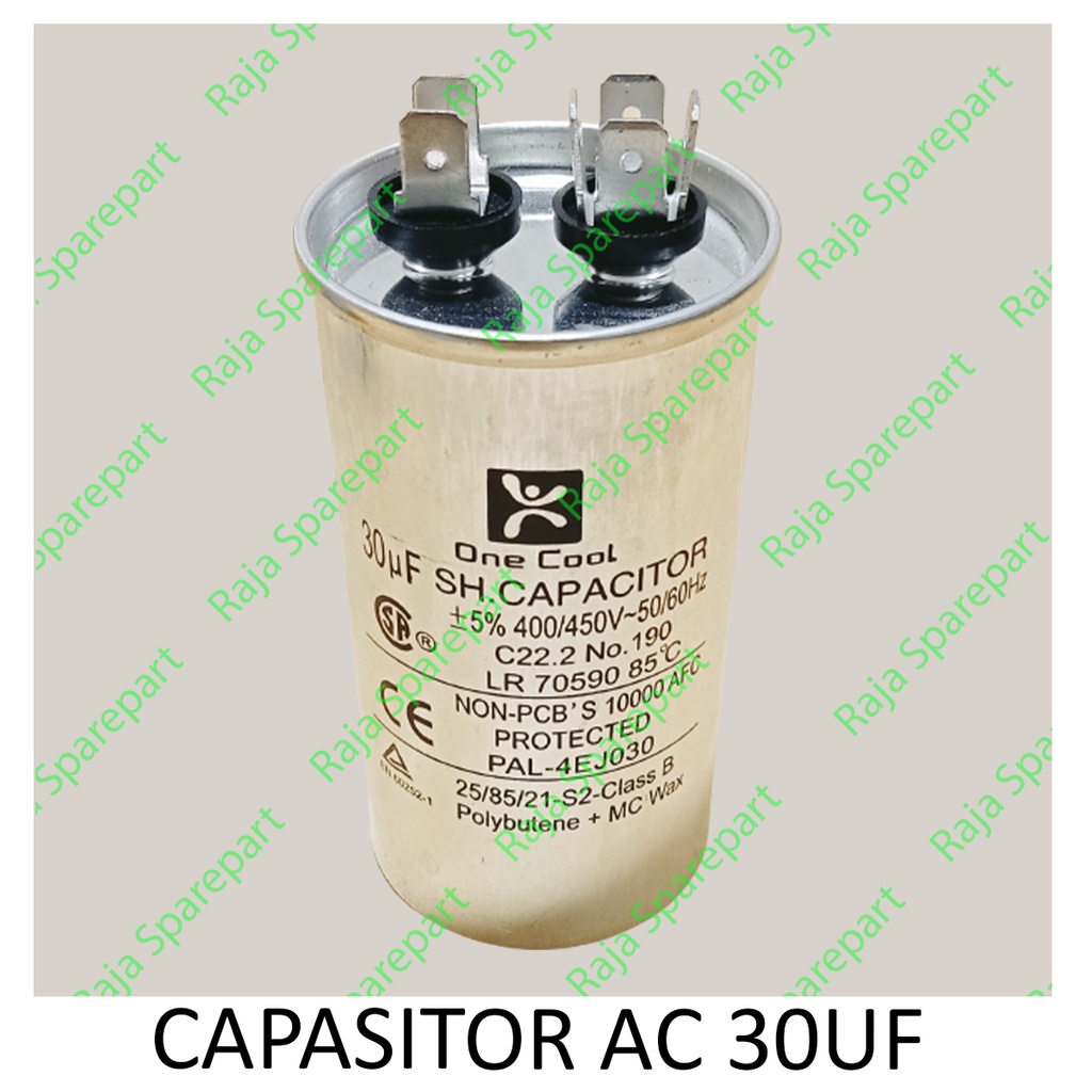 Capasitor Running AC Single 30uf