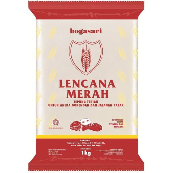 

tepung lencana merah ekonomis