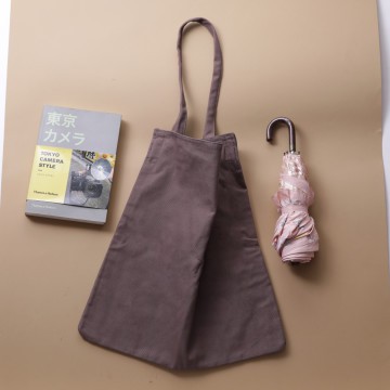 

Origami gray washable canvas tote bag