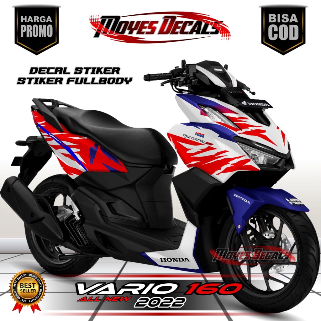 Stiker Decal Vario 160 / Decal Honda Vario 160 2022 Full Body Variasi Warna - Decal Vario 160 / Deca
