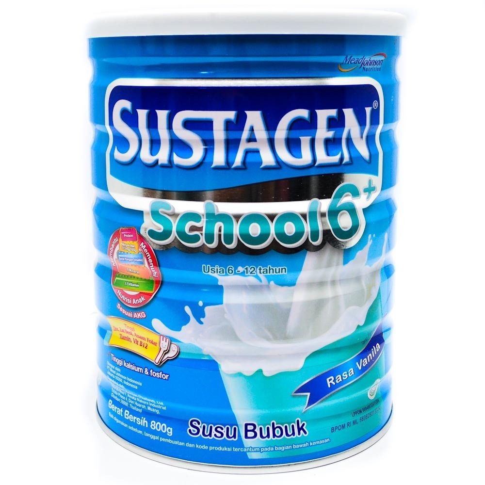 SUSTAGEN SCHOOL VANILA 800 GRAM