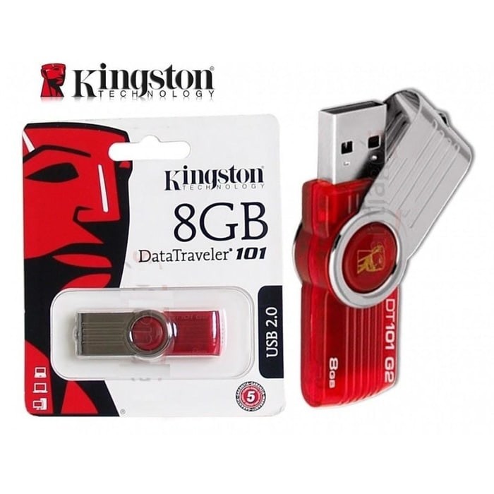Berkualitas  Flashdisk Kingston 8GB Ori 99%  (new)