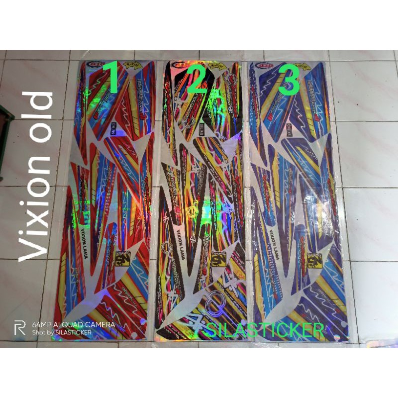 striping Vixion old hologram