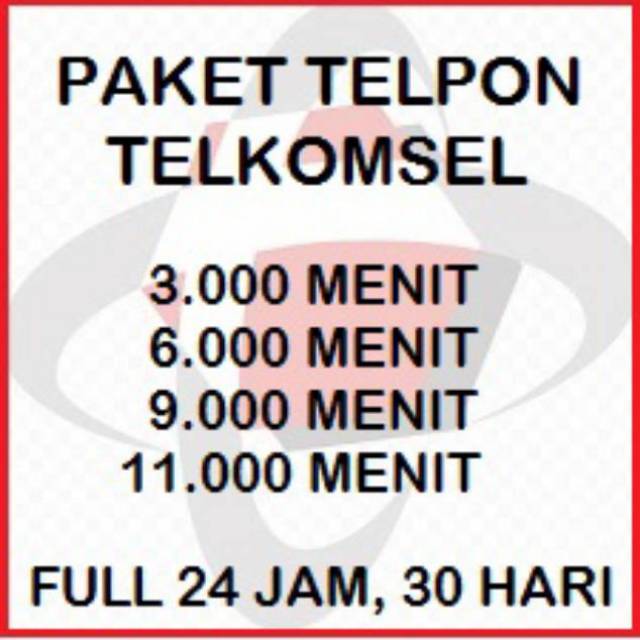 [BEST DEAL] ISI ULANG PAKET TELEPON TELKOMSEL CUSTOM ALL ZONA