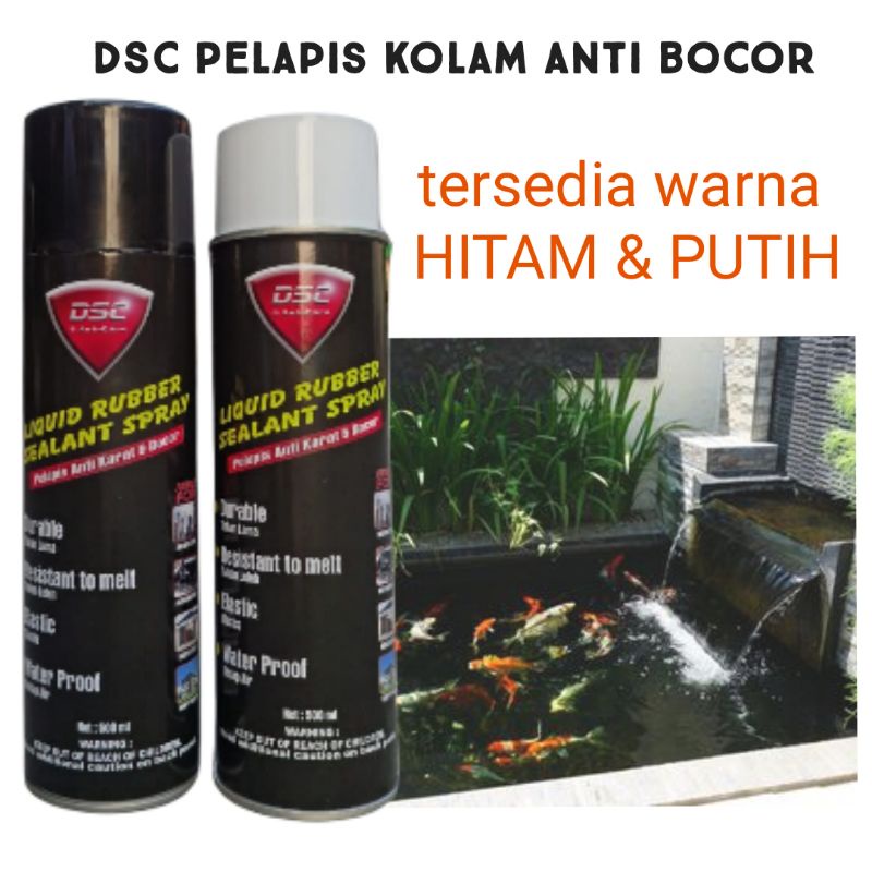 DSC Rubber sealant /Cat kolam ikan penambal kolam ikan lapisan kolan