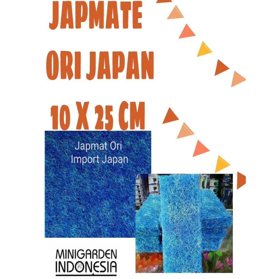 JAPMATE 10X25 CM media filter biomate japmat ori japan filter kolam koi