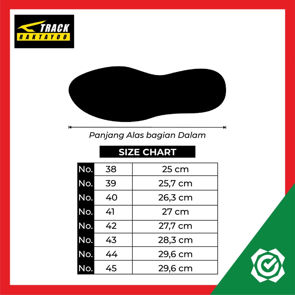 Sepatu Safety Kerja Track Raktayoo A007H