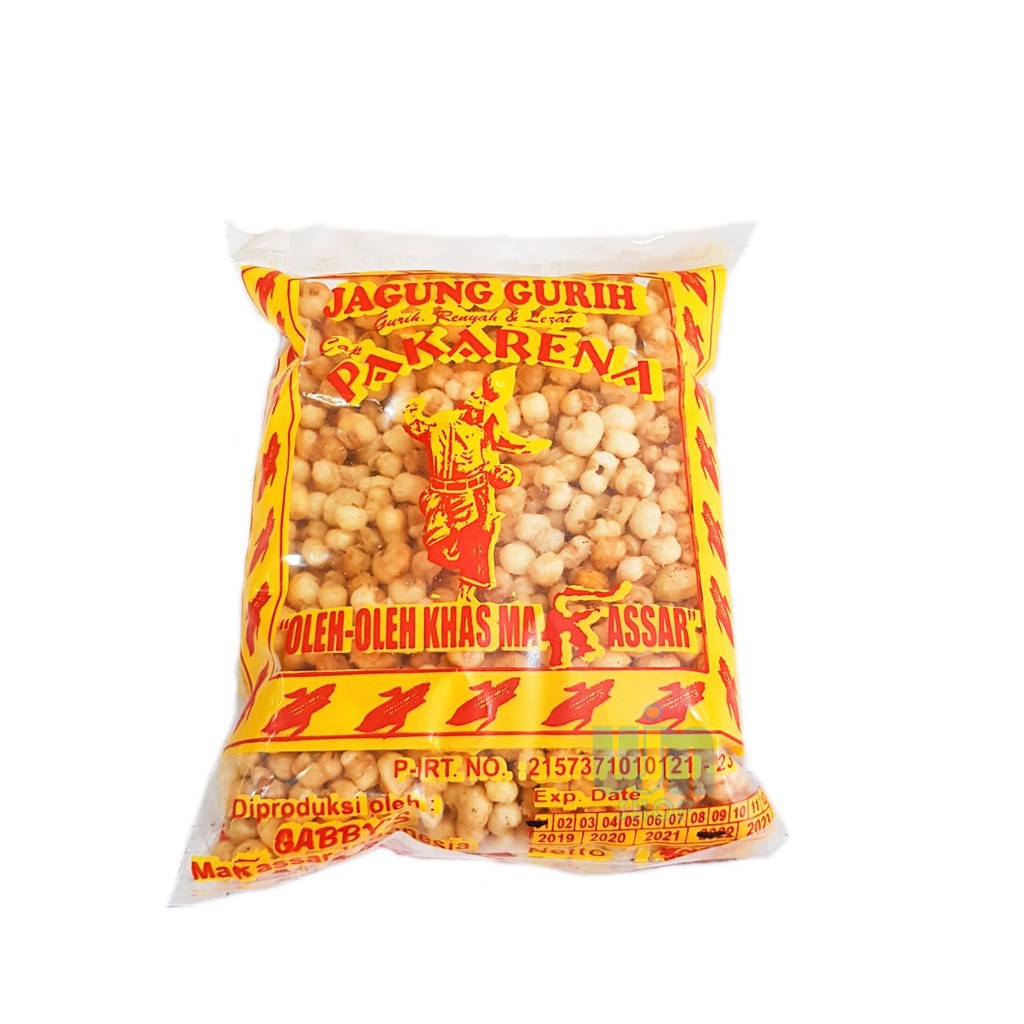 

Pakarena Snack Jagung Gruih Original 300g Oleh Oleh Khas Makassar