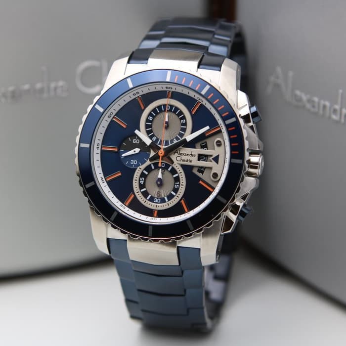 JAM TANGAN PRIA ALEXANDRE CHRISTIE AC 6455 ORIGINAL GARANSI RESMI 1 TAHUN