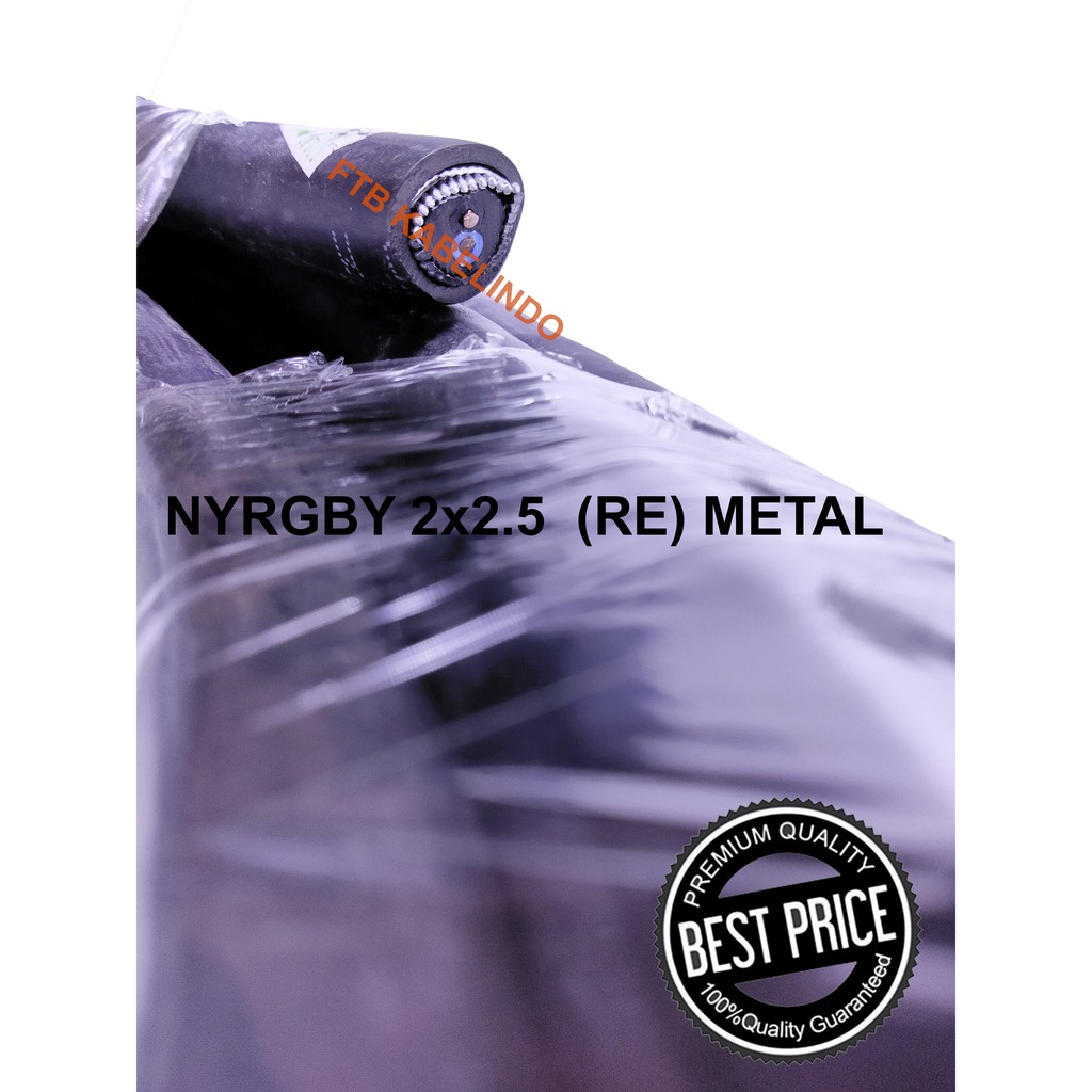 Kabel Metal NYFGbY 2x2.5 NYRGbY 2x2.5 NYFGbY 2x2,5 NYRGbY 2x2,5 Re