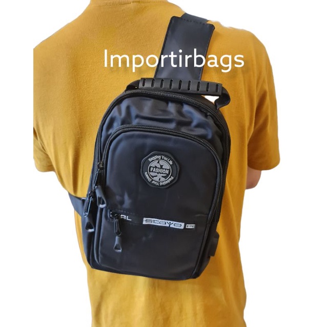 TERMURAH !!! Tas Selempang Pria Fhasion multifungsi Sling bags Besar Fhasion
