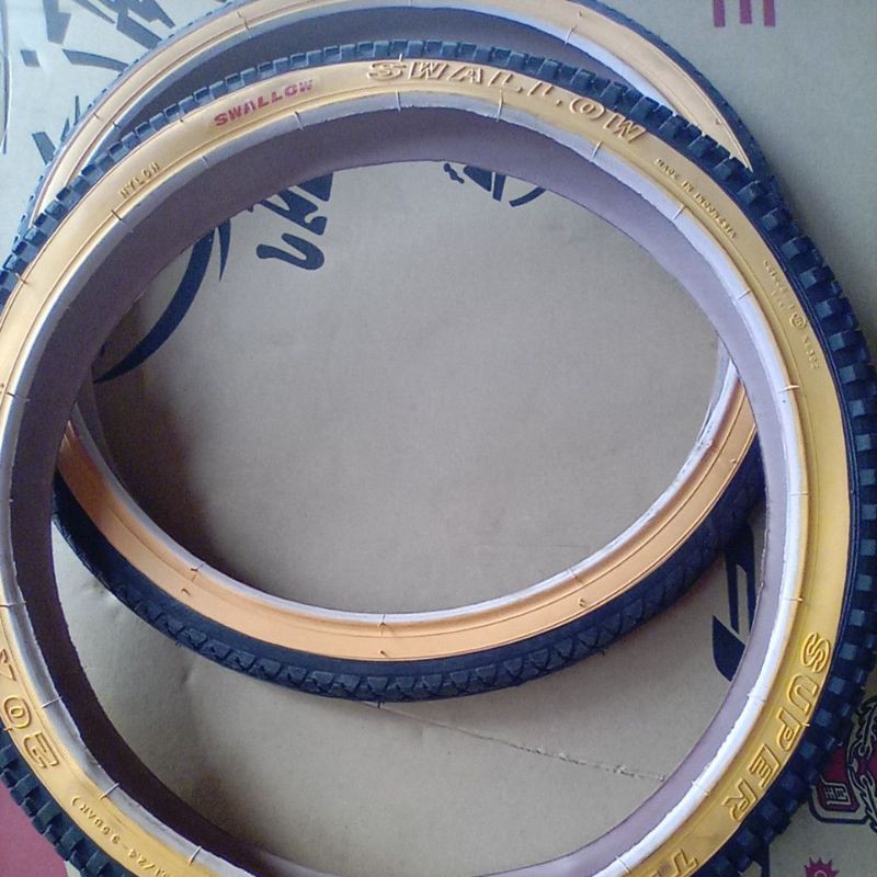 2 pcsBan Luar sepeda uk.20 super trac