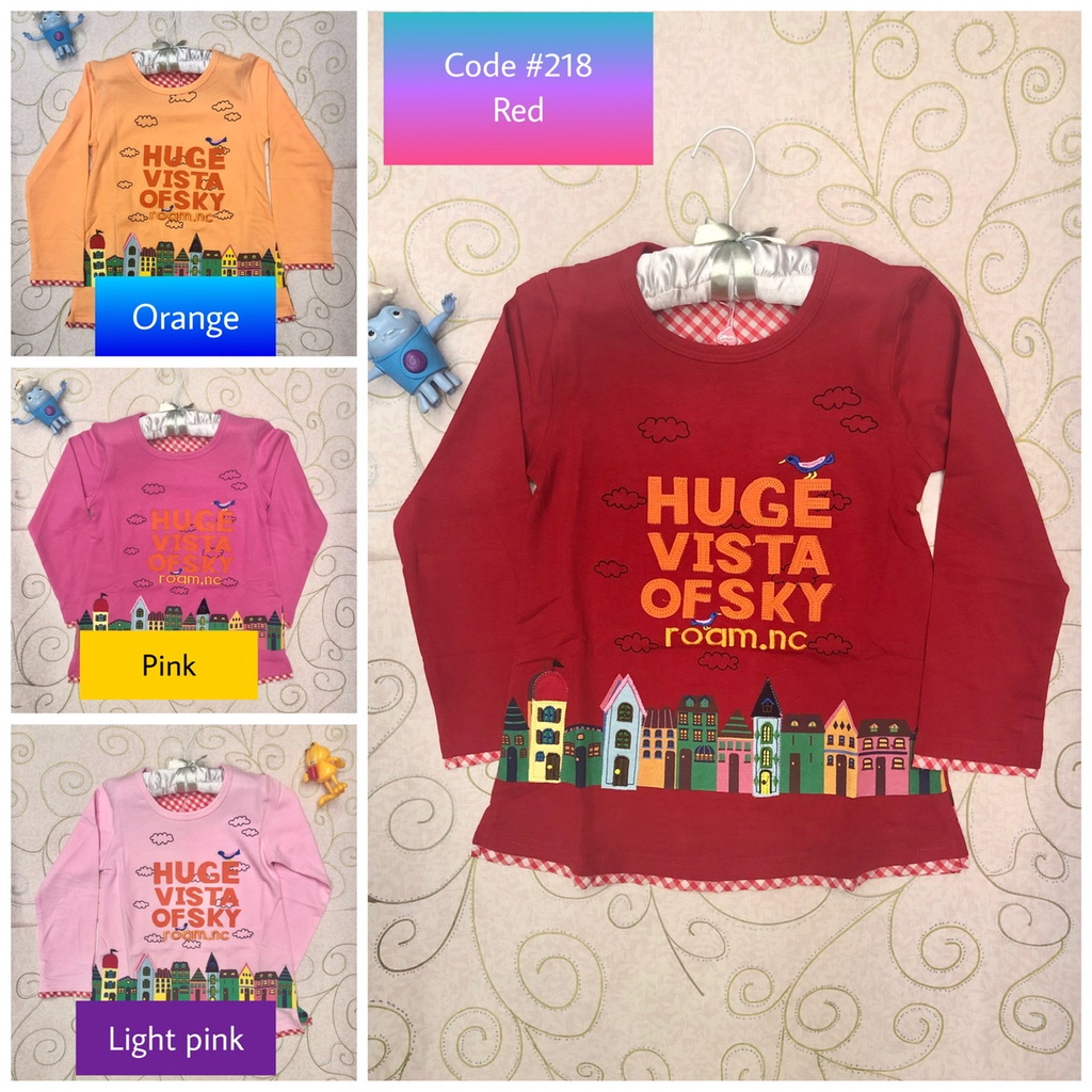 NF Baju anak import 5-8 tahun / Atasan kaos anak import