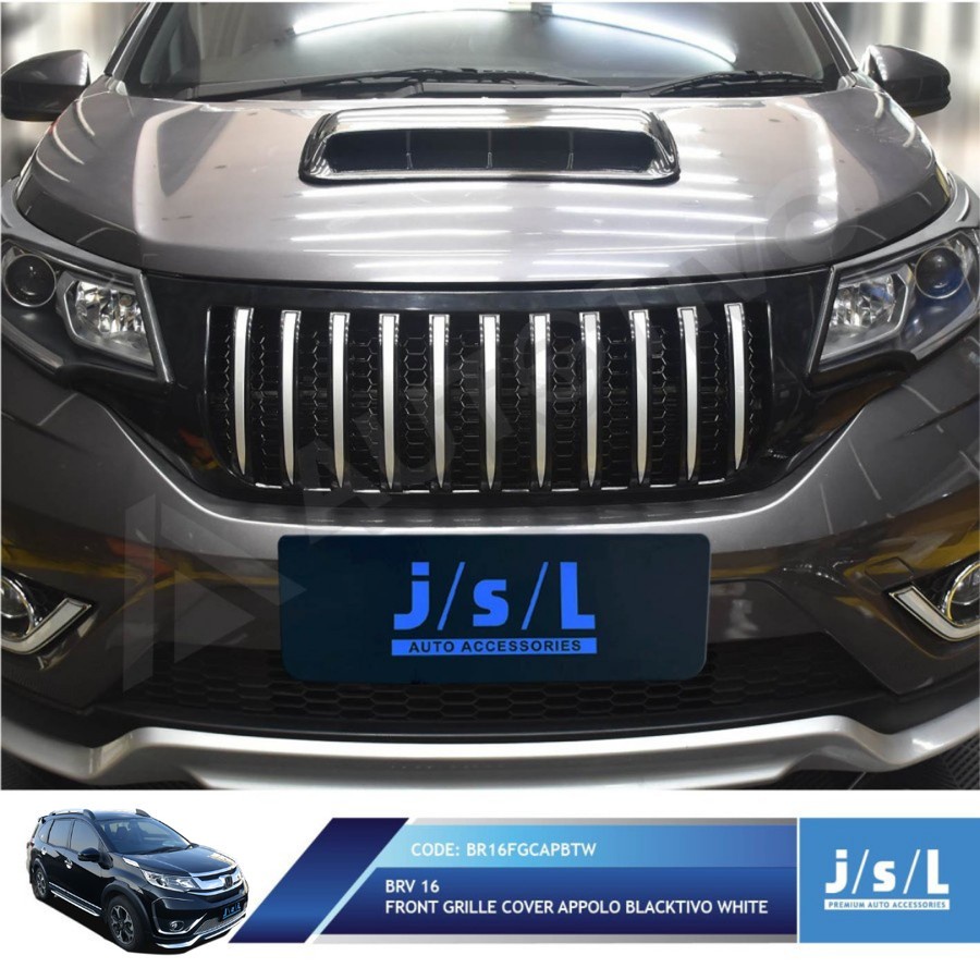 GRILL BRV 2016 APOLLO HITAM LIST CHROME JSL