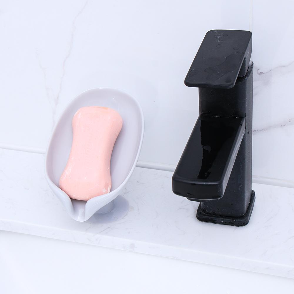 Solighter Sabun Piring Rumah &amp; Tamu Aksesori Kamar Mandi Suction Cup Sponge Holder