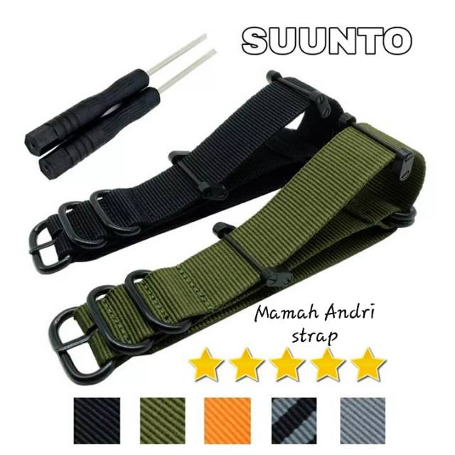 Suunto Traverse Suunto Core Suunto Essential Strap Nylon Zulu Tali Jam Suunto Canvas