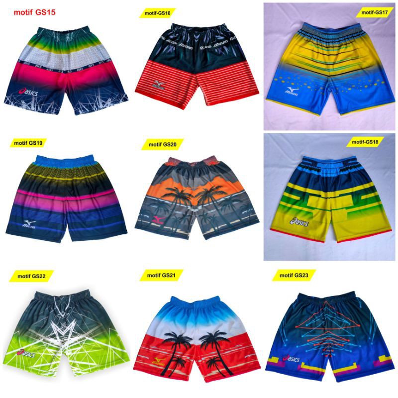 COD celana voli volly full printing / kolor voli volly full printing / celana voli volly proliga