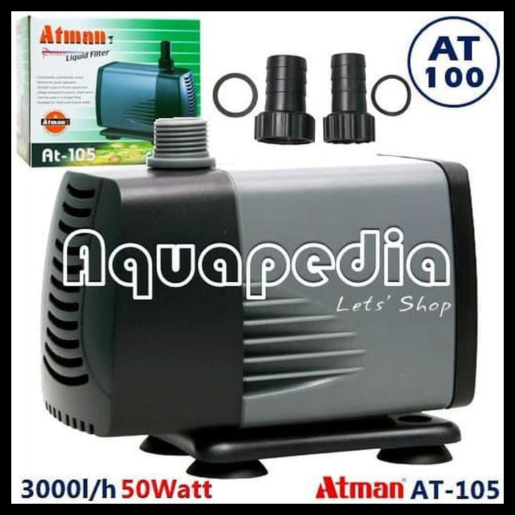 Pompa Air Water Pump Atman At 105 Shopee Indonesia