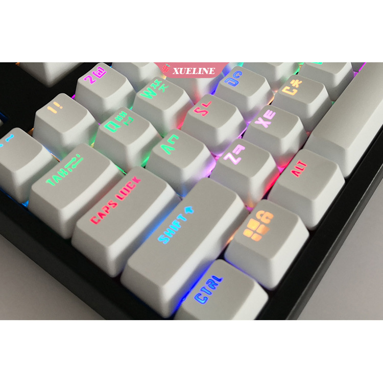 106 -key PBT Set Russian Korean mechanical keyboard keycaps Switches Mechanical Keyboar  Additional keycap |XUELI|