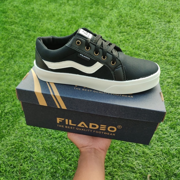 Sepatu pria dan wanita filadeo vans original kekinian/free box/free setiker filadeo