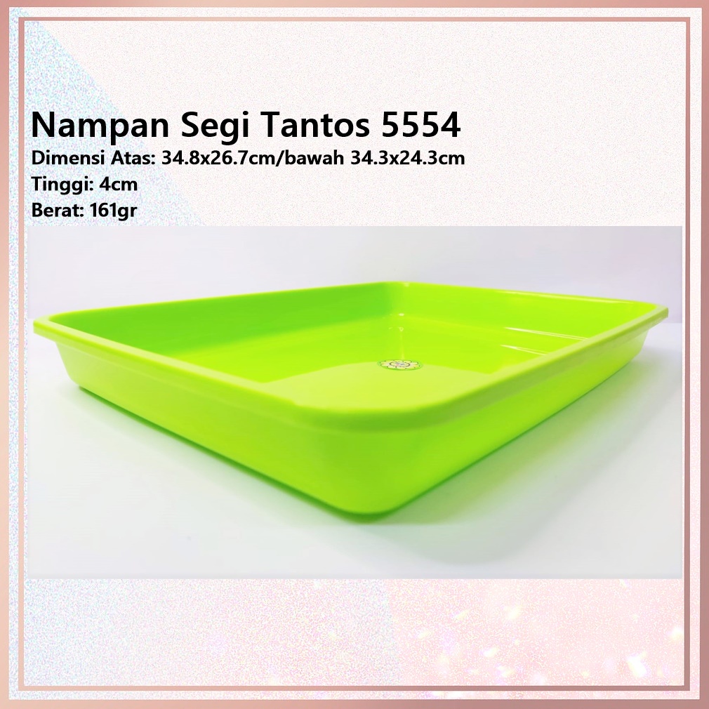 Nampan Segi Tantos 5554