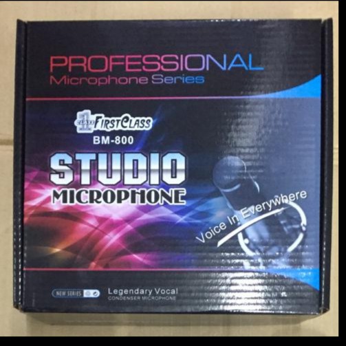 STUDIO MICROPHONE FIRSTCLASS BM 800