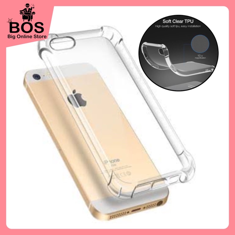 BOS - Grosir Tpu Anticrack | Case Silikon Silicon Polos Anti Crack All Type Hp