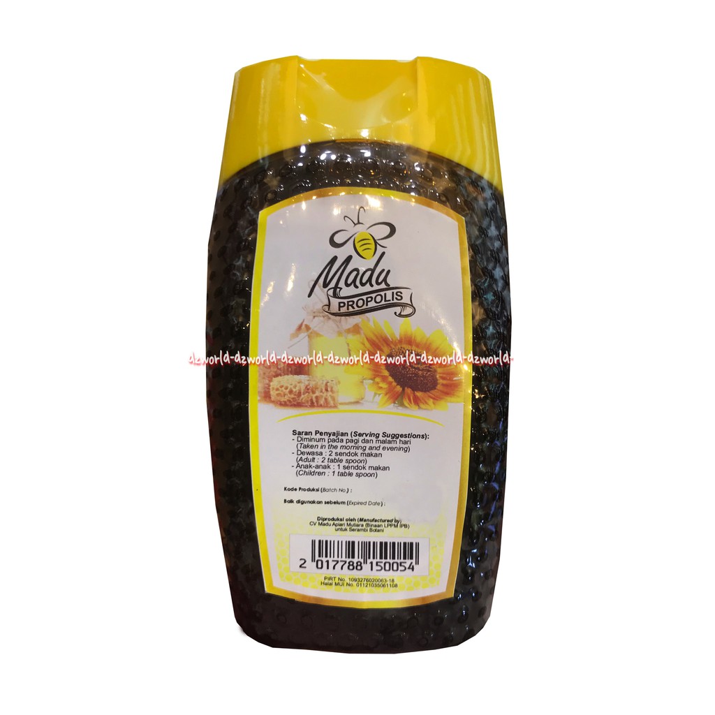 Botani Organik Madu Propolis 500gr